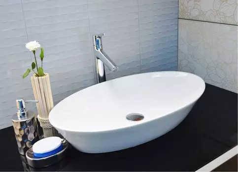 Раковина CeramaLux 9397 накладная