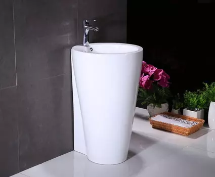 Раковина CeramaLux B134B напольная