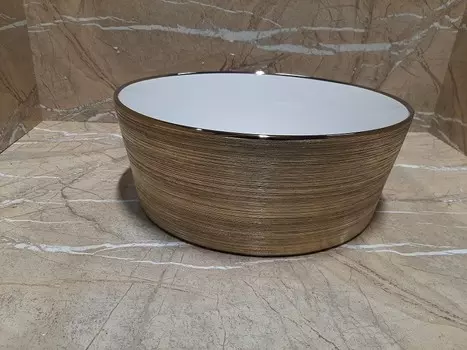 Раковина CeramaLux C1055 накладная