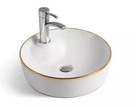 Раковина CeramaLux D1306H011 накладная