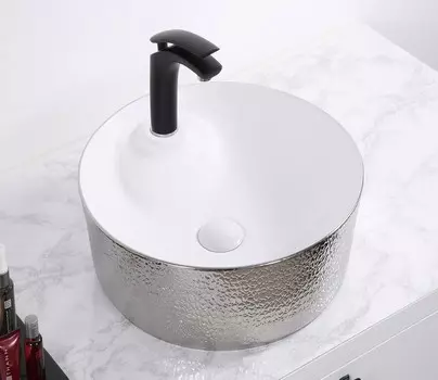 Раковина CeramaLux D1306H021 накладная