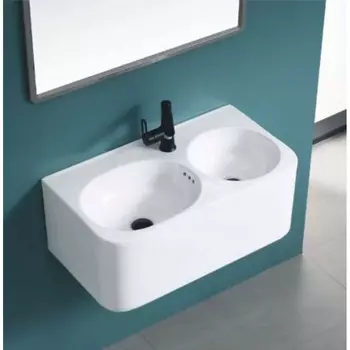 Раковина CeramaLux N A1006 75 подвесная