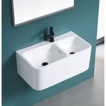 Раковина CeramaLux N A1007 75 подвесная