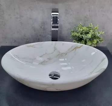 Раковина CeramaLux NС D1147-505 (340) накладная