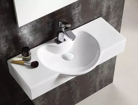 Раковина CeramaLux STR4282B накладная/подвесная