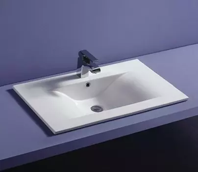 Раковина CeramaLux YJ807-75 врезная