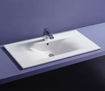 Раковина CeramaLux YJ807-90 врезная