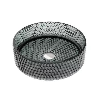 Раковина Ceramicanova Cristal CN6060 36 см, черная