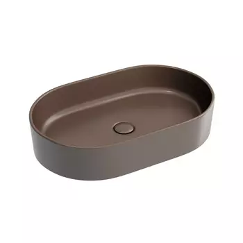 Раковина Ceramicanova Element CN6048MDB 60,8 см, темно-коричневая матовая