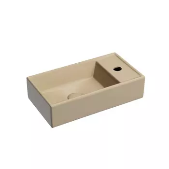 Раковина Ceramicanova Element CN6051LMC R 40,7 см, капучино матовый