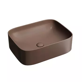 Раковина Ceramicanova Element CN6052MDB 50,5 см, темно-коричневая матовая