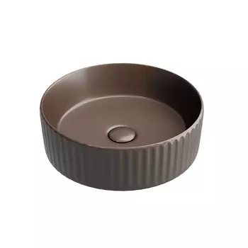 Раковина Ceramicanova Element CN6057MDB 36 см, темно-коричневая матовая