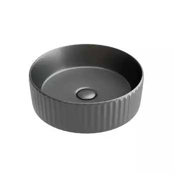 Раковина Ceramicanova Element CN6057MDH 36 см, темный антрацитй матовый