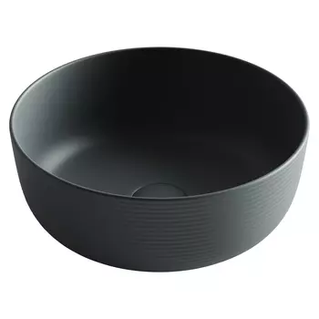 Раковина Ceramicanova Element CN6073MDH D35,6 накладная, темный антрацит матовый