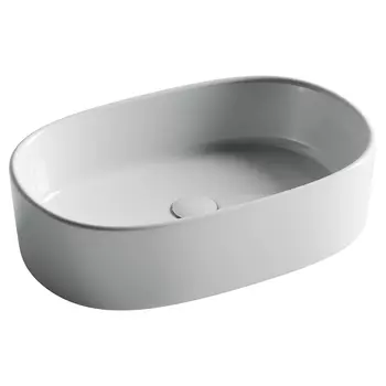 Раковина Ceramicanova Element CN6075 56,1х35,9 накладная, белая