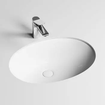 Раковина Ceramicanova Element CN6076 встраиваемая снизу 52x38 см, белая
