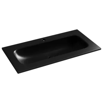 Раковина Ceramicanova Grace CN7019MB 91х45,7 см, черный матовый