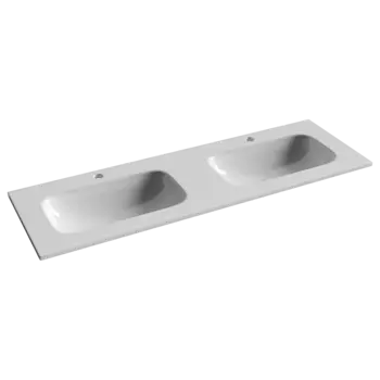 Раковина Ceramicanova Grace CN7022 141х45,7 см, белый