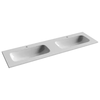 Раковина Ceramicanova Grace CN7023 161х45,7 см, белый