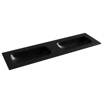 Раковина Ceramicanova Grace CN7023MB 161х45,7 см, черный матовый