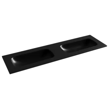 Раковина Ceramicanova Grace CN7023MBwx 161х45,7 см, черный матовый
