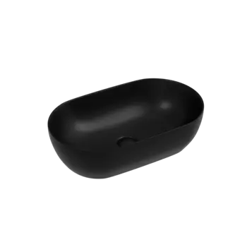 Раковина Ceramicanova Twist CN12001MB 50х30 см, черная матовая
