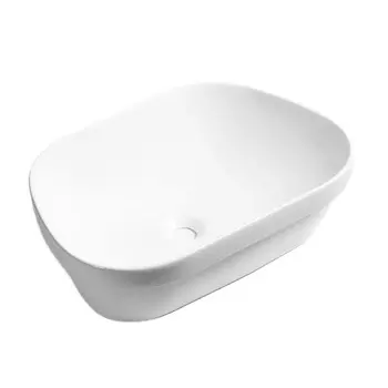 Раковина Ceruttispa CR0023 накладная, белая, трапеция