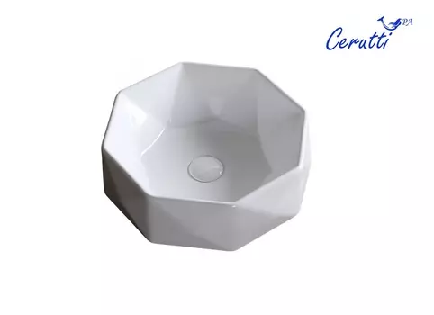 Раковина Ceruttispa CR0057 D42 накладная, белый
