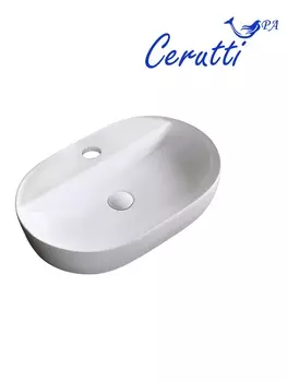 Раковина Ceruttispa CR0074 60х40 накладная, белый