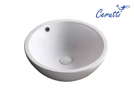 Раковина Ceruttispa CR1001 D45 накладная, белая