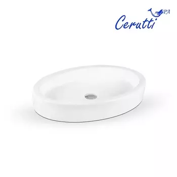 Раковина Ceruttispa CR7045 64х42 накладная, белый