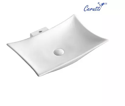 Раковина Ceruttispa CR7078 57х42 накладная, белый