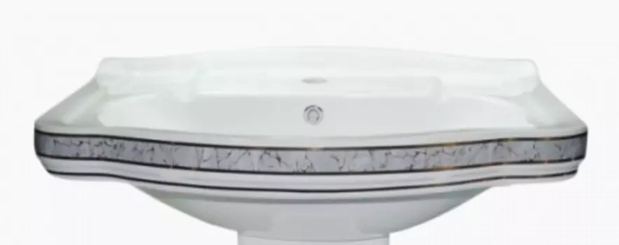 Раковина Creavit Klasik Декор DIAG./GRI 65