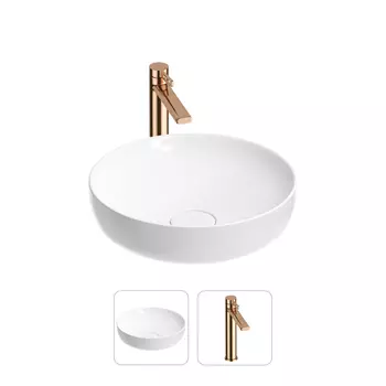 Раковина для ванной Wellsee Chalice Perfection 201000679 в наборе 2 в 1