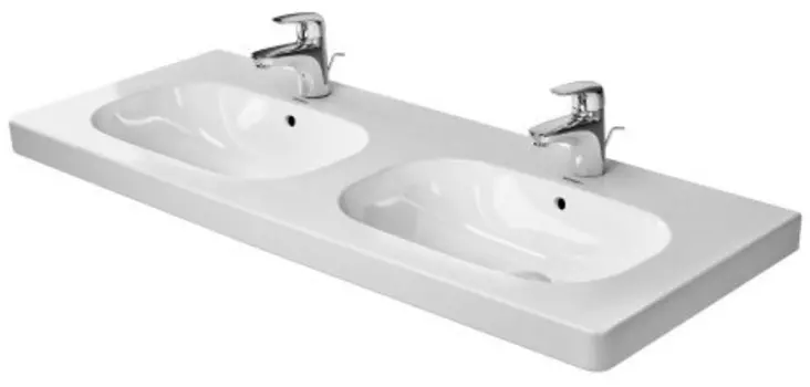 Раковина Duravit D-Code 03481200002 120 см две чаши