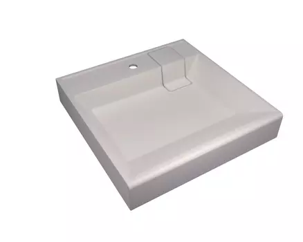 Раковина Florentina Лагуна 60 над стиральной машиной, жасмин