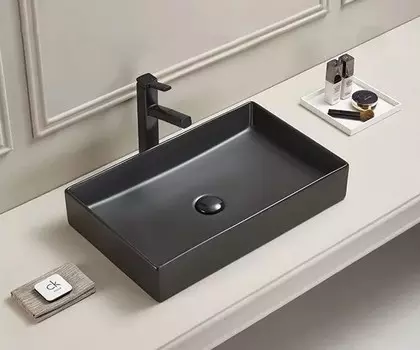 Раковина Gid Bm9496 черная матовая