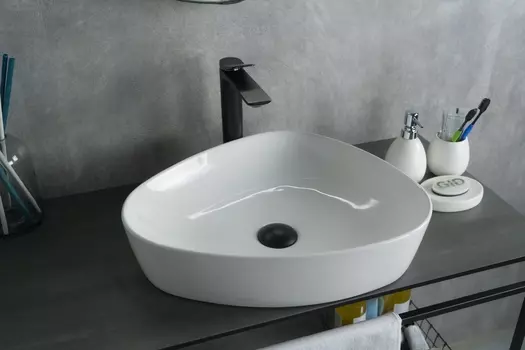 Раковина Gid Creativo N9386 накладная 50х40 см, белая