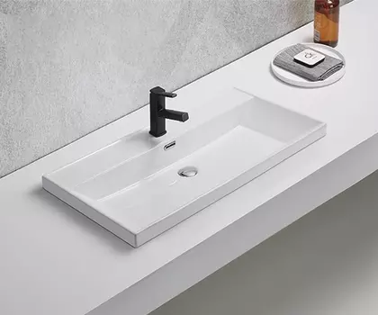 Раковина Gid Integrado 71167 46,5х81 см, белая