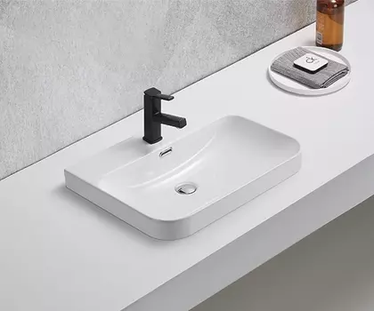 Раковина Gid Integrado 9560s 61х46,5 см, белая