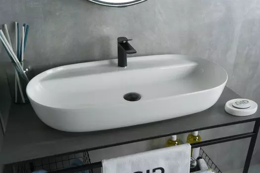 Раковина Gid Lago N9347 81х41 см, белая