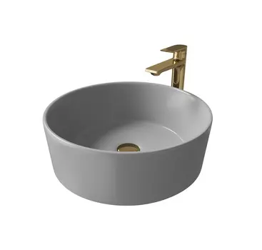 Раковина Grossman GR-3013GM 40х40 см серая матовая