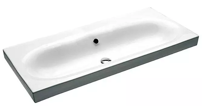 Раковина Hatria Daytime 110 см, без отверстий Y0YQ