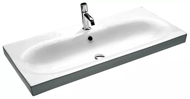 Раковина Hatria Daytime 110 см, одно отверстие