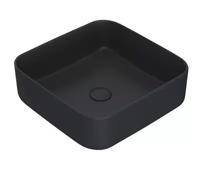 Раковина Iddis Bridge BRIBM04i27 39 накладная черный