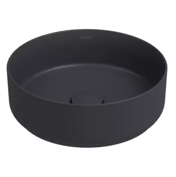 Раковина Isvea Infinity 10NF65036SV-2C 36x36 см, антрацит матовый