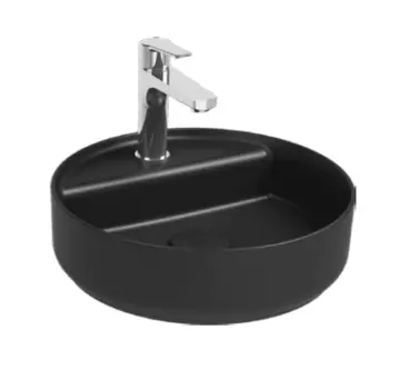 Раковина Isvea Infinity 10NF65042SV-2N 42x42 см, черная матовая