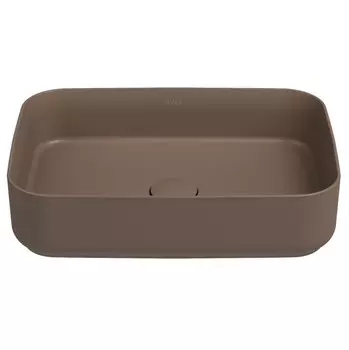 Раковина Isvea Infinity 10NF65050SV-2H 50x36 см, коричневая матовая