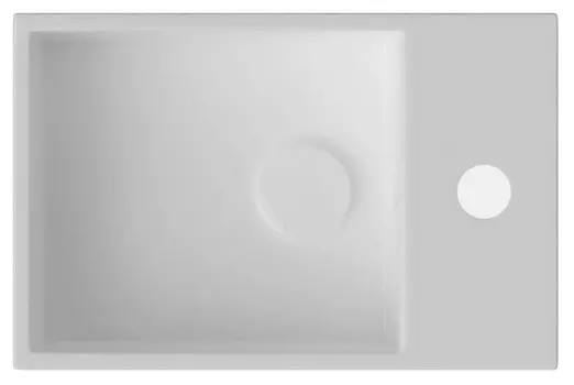 Раковина Isvea Purita 10PL51045SV 45x27 см, белая