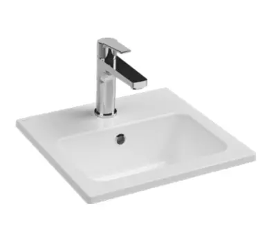 Раковина Isvea SistemaT 10SL50040SV 40x36 см, белая